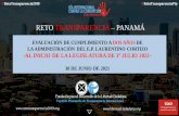 RETO TRANSPARENCIA PANAMÁ