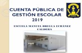 CUENTA PÚBLICA DE GESTIÓN ESCOLAR 2019 - caldera.cl