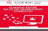 CUANDO ESTÉS BAJO DE INVENTARIO CONECTAT
