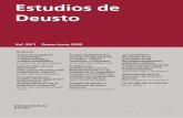 Estudios de Deusto Vol. 50/1 Enero-Junio 2002