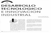 Industria DESARROLLO TECNOLOGICO E INNOVACION INDUSTRIAL