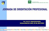 Fac. de CC. Experimentales Universidad de Jaén, 24 de ...