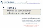 Tema 3 Medios de comunicación colectiva y acción social