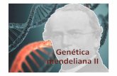 Genética mendeliana II