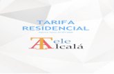 TARIFA RESIDENCIAL Vigente hasta 25/10/2018