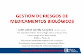 GESTIÓN DE RIESGOS DE MEDICAMENTOS BIOLÓGICOS