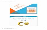 MANEJO DE CADENAS EN C# - itnuevolaredo.edu.mx