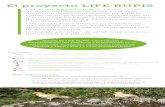 El proyecto LIFE RUPIS - Patrimonio Natural