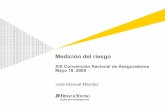 Medición del riesgo - AMIS | Asociación Mexicana de ...