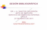 SESIÓN BIBLIOGRÁFICA - Servicio de Medicina Interna del ...