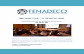 INFORME FINAL DE GESTIÓN 2020 - fenadeco.org