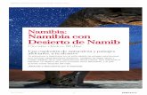 Namibia: Namibia con Desierto de Namib