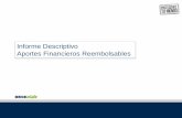 Informe Descriptivo Aportes Financieros Reembolsables