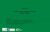 ICT-P-011 Protocolo para Transporte Terrestre. Sector Turismo