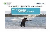 Convocación Distrital de evangelistas «En tu Nombre Echare ...
