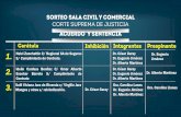 SORTEO SALA CIVIL Y COMERCIAL ACUERDO Y SENTENCIA …