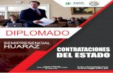 Diplomado en Contrataciones del Estado - Huaraz
