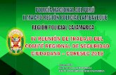 JURISDICCIÓN DE LA REGIÓN POLICIAL CAJAMARCA