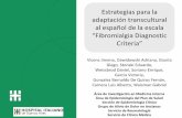 Estrategias para la adaptación transcultural al español de ...