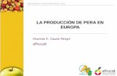 LA PRODUCCIÓN DE PERA EN EUROPA - COTHN