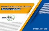 REPORTE TRIMESTRAL DE CARTERA - Redcamif