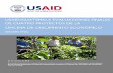 USAID/GUATEMALA EVALUACIONES FINALES DE CUATRO …