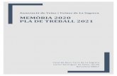 MEMÒRIA 2020 PLA DE TREBALL 2021