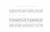 FASE III RUTA METODOLÓGICA DE LA INVESTIGACIÓN