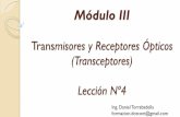 Transmisores y Receptores Ópticos Lección Nº4