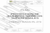 PROTECCIÓN DE CUERPOS HIDRÍCOS SUPERFICIALES
