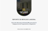 REPORTE DE MERCADO LABORAL