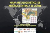 MAPA METALOGENÉTIO DE AMÉRIA ENTRAL Y EL ARIE