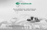Actuadores eléctricos Centork. Series 400