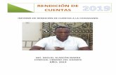 INFORME DE RENDICIÓN DE CUENTAS A LA CIUDADANÍA