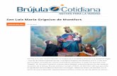 San Luis María Grignion de Montfort - Brujula Cotidiana