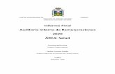 Informe Final Auditoría Interna de Remuneraciones 2020 ...