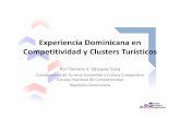 Experiencia Dominicana en Competitividad y Clusters Turísticos