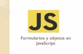 Formularios y objetos en JavaScript