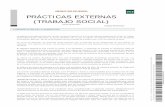 ASIGNATURA DE GRADO: PRÁCTICAS EXTERNAS (TRABAJO SOCIAL)