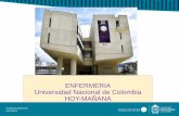 ENFERMERIA Universidad Nacional de Colombia HOY-MAÑANA
