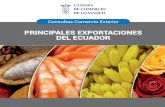 PRINCIPALES EXPORTACIONES DEL ECUADOR