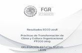 Resultados ECCO 2018 Prácticas de Transformación de Clima ...
