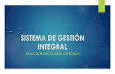 SISTEMA DE GESTIÓN INTEGRAL - itsa.edu.mx