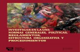 INVESTIGAR EN LA UNI: NORMAS GENERALES, POLÍTICAS ...