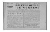 1923. Bolet+¡n Oficial de Correos. 1923. Tomo XV