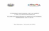 PLAN ESTRATÉGICO INSTITUCIONAL PERÍODO 2013-2018
