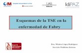 Esquemas de la TSE en la enfermedad de Fabry