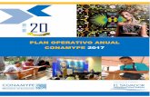 PLAN OPERATIVO ANUAL CONAMYPE 2017 - El Salvador