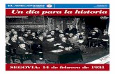 2021 Un día para la historia - El Adelantado de Segovia