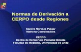 Normas de Derivación a CERPO desde Regiones